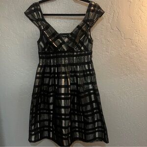 Zara Black and Gray plaid dress